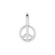 PURA VIDA HARPER PEACE CHARM SILVER