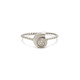 PURA VIDA SEASHELL RING SILVER