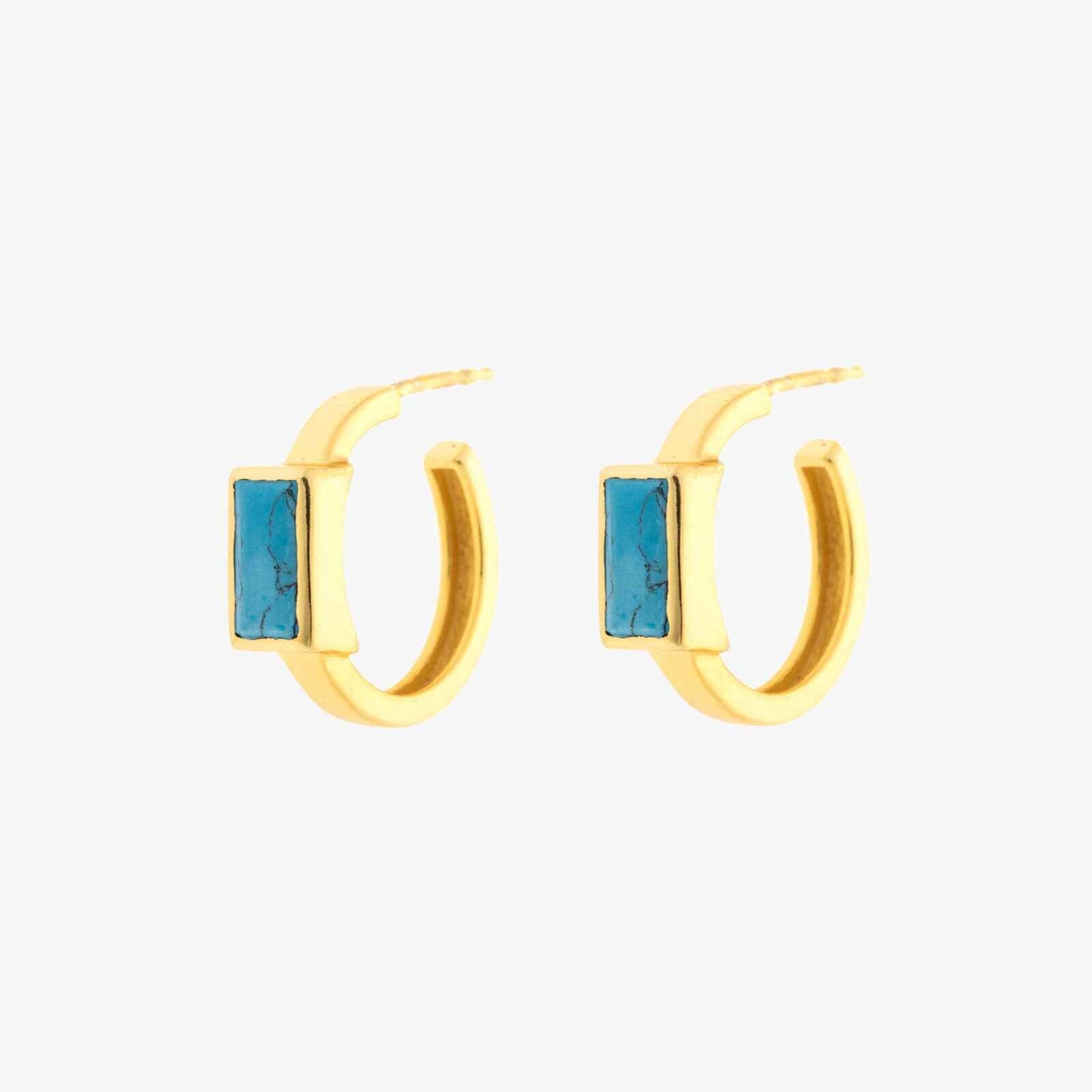 PURA VIDA Tulum Gold Hoop Earrings