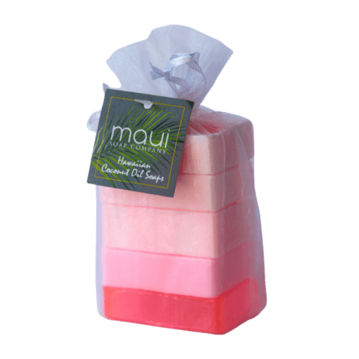 MAUI SOAP COMPANY PRETTY IN PINK SOAP GIFT SET