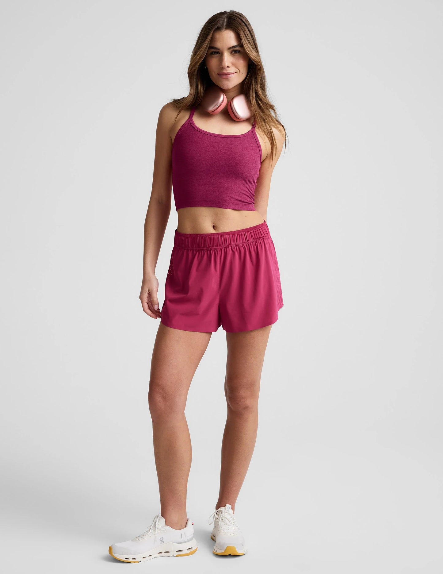 BEYOND YOGA SOLEMATE 2.5 SHORT SANGRIA
