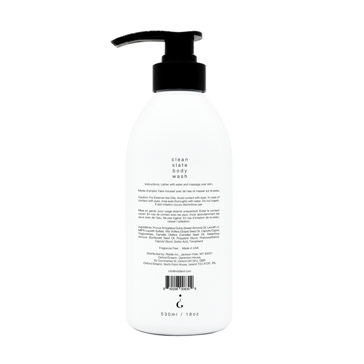 RIDDLE FRAICHE SHOWER OIL WASH