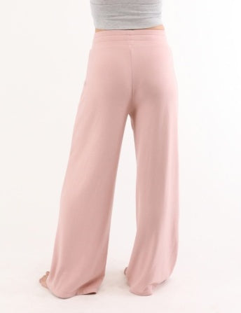 SALE GLYDER LUXURY CLOUD FLEECE PANT ADOBE ROSE 1