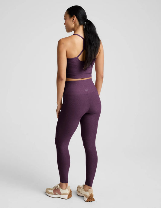 BEYOND YOGA SPACEDYE CAUGHT IN THE MIDI HIGH WAIST LEGGING BRILLIANT BLACKBERRY (Copy)