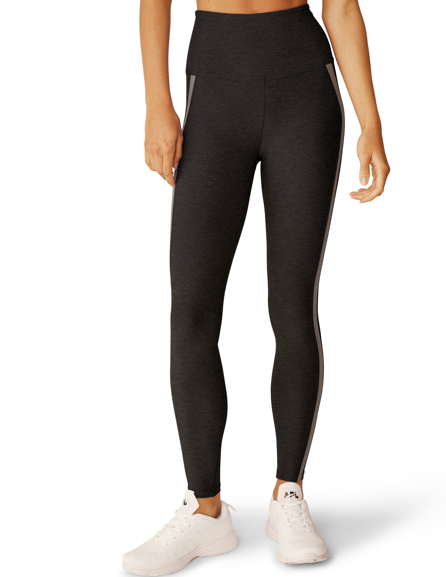 BEYOND YOGA SPACEDYE TOP LINE MIDI LEGGING DARKEST NIGHT/BURCH