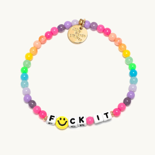 LITTLE WORDS PROJECT F*CK IT BRACELET