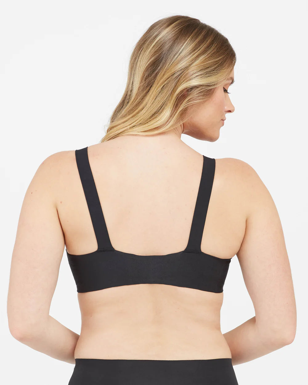 SPANX BRA-LLELUJAH LIGHTLY LINED BRALETTE BLACK