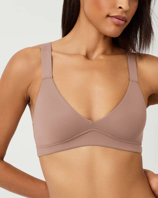 SPANX BRA-LLELUJAH UNLINED BRALETTE  CAFE AU LAIT