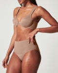 SPANX UNDIE-TECTABLE SMOOTHING BRIEF CAFE AU LAIT