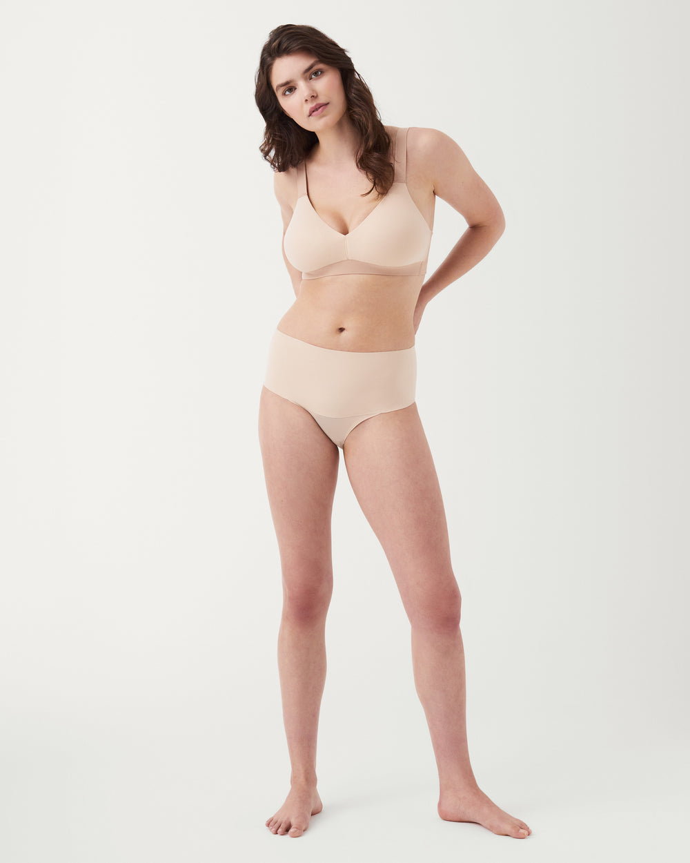 SPANX UNDIE-TECTABLE SMOOTHING BRIEF SOFT NUDE