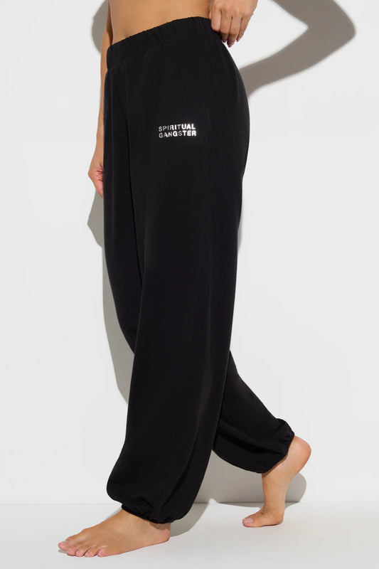 SPIRITUAL GANGSTER CANYON PANT BLACK 1