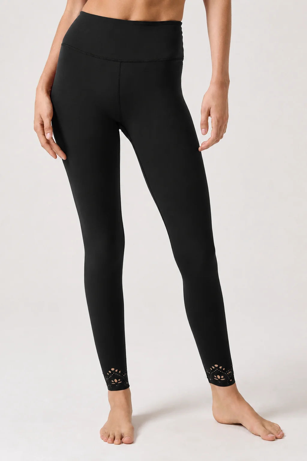 SPIRITUAL GANGSTER COSMIC LOTUS EUPH 7/8 LEGGING BLACK