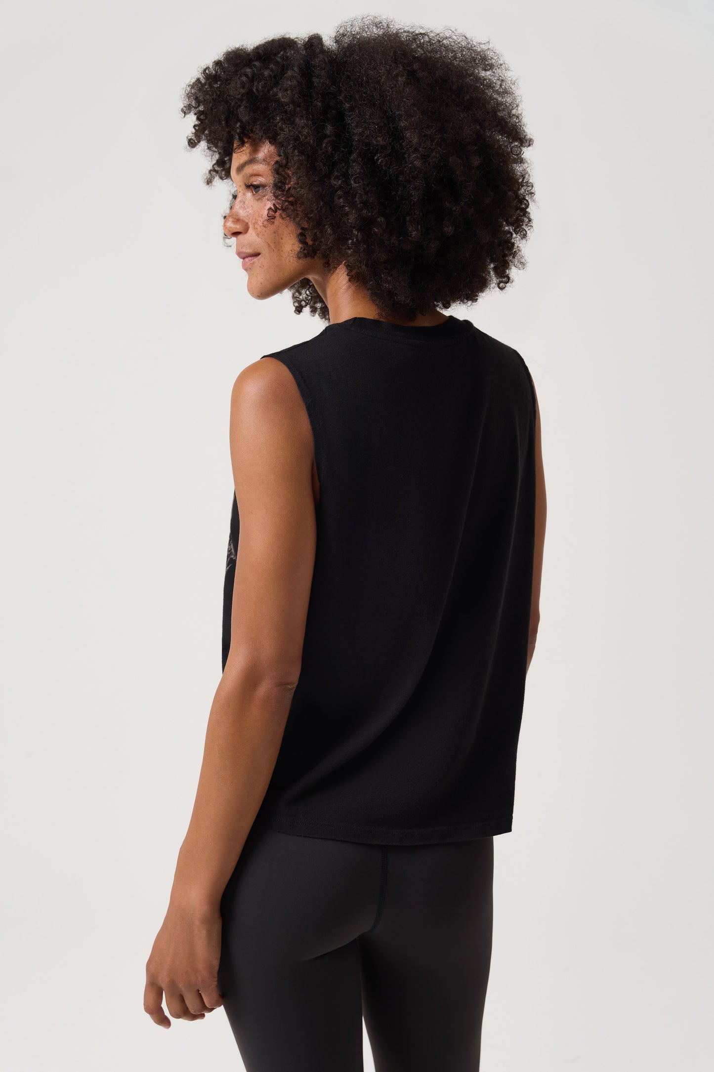 SPIRITUAL GANGSTER GEMINI VIBE TANK BLACK