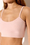 SPIRITUAL GANGSTER GIA BRALETTE BLUSH PINK 2