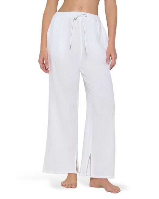 SPIRITUAL GANGSTER INNER GAZE PAGE PANT WHITE