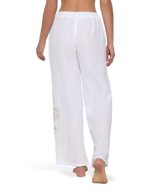 SPIRITUAL GANGSTER INNER GAZE PAGE PANT WHITE
