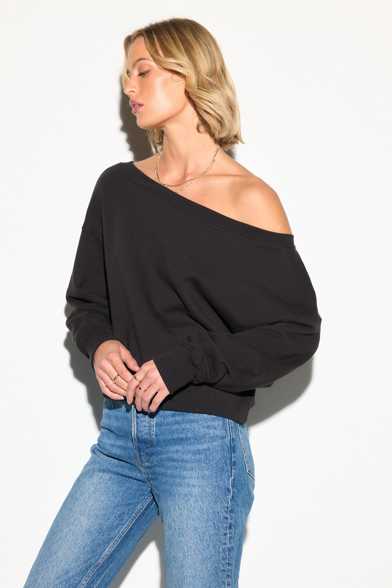 SPIRITUAL GANGSTER LA VIDA 2.0 SWEATSHIRT BLACK