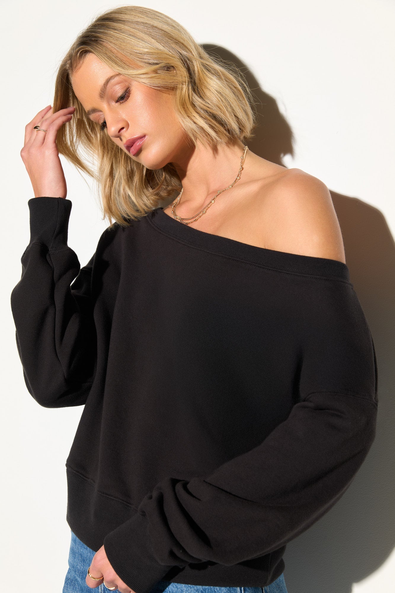 SPIRITUAL GANGSTER LA VIDA 2.0 SWEATSHIRT BLACK