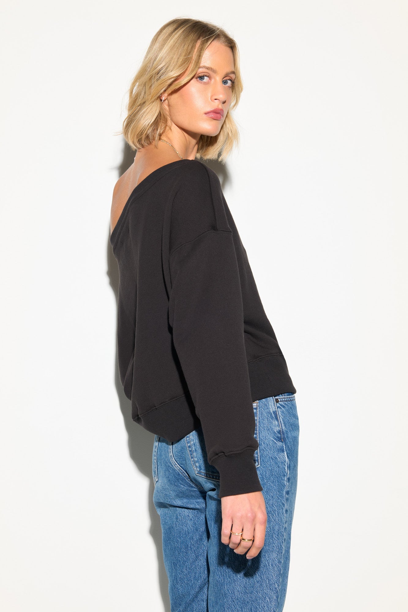 SPIRITUAL GANGSTER LA VIDA 2.0 SWEATSHIRT BLACK