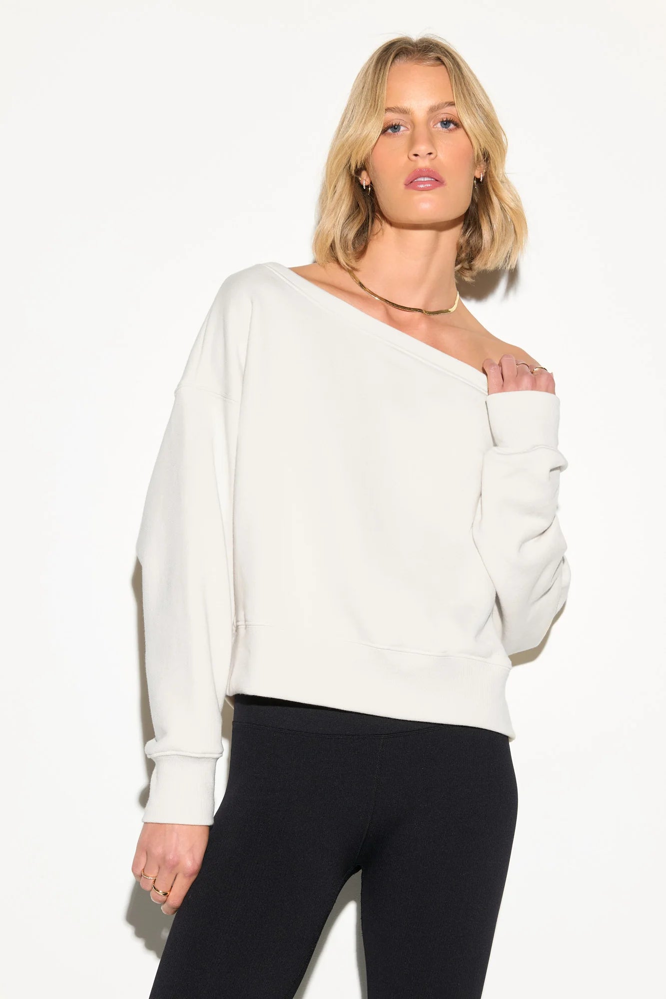 SPIRITUAL GANGSTER LA VIDA 2.0 SWEATSHIRT WHITE