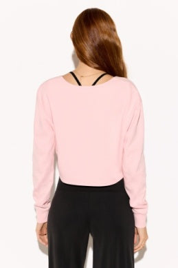 SPIRITUAL GANGSTER MYSTIC SWEATSHIRT PEONY PINK 2