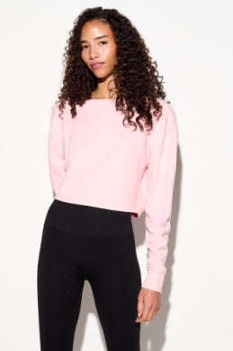 SPIRITUAL GANGSTER MYSTIC SWEATSHIRT PEONY PINK 4
