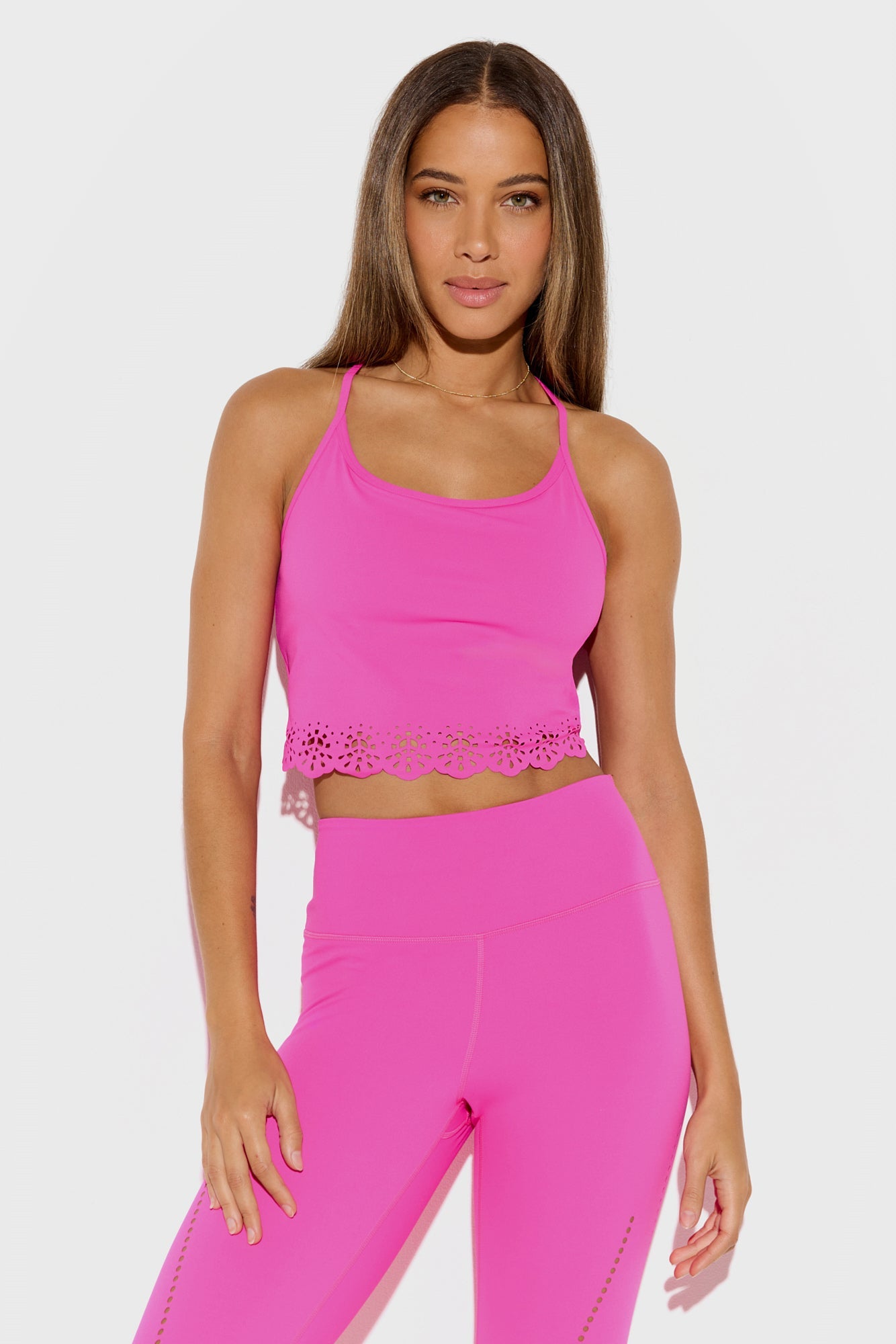 SPIRITUAL GANGSTER NIRVANA PETAL CROP TANK HYPE