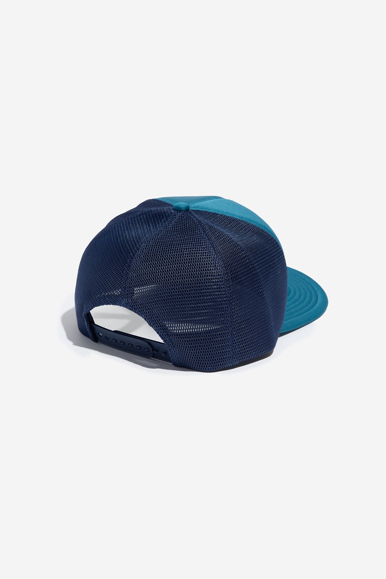 SPIRITUAL GANGSTER ONE LOVE PEACE TRUCKER HAT MIDNIGHT TEAL/ECLIPSE