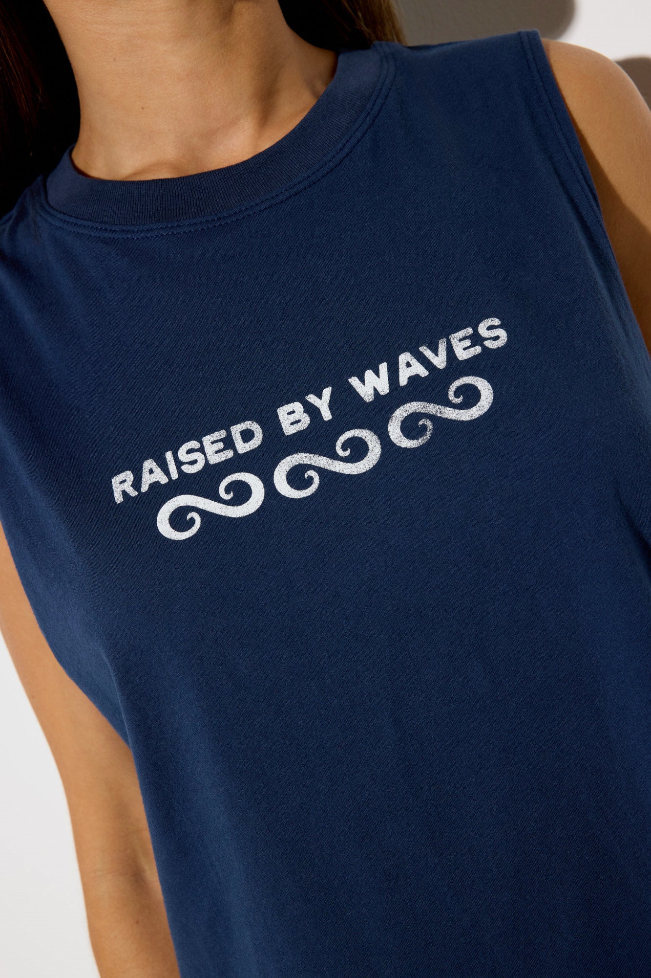 SPIRITUAL GANGSTER RAISED BY WAVES VIBE TANK INDIGO