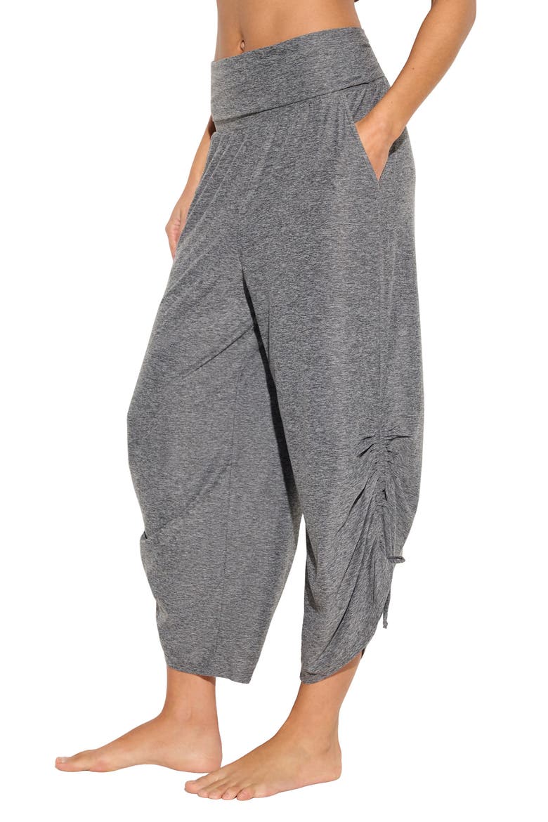 SPIRITUAL GANGSTER REASHA STUDIO PANT HEATHER GREY