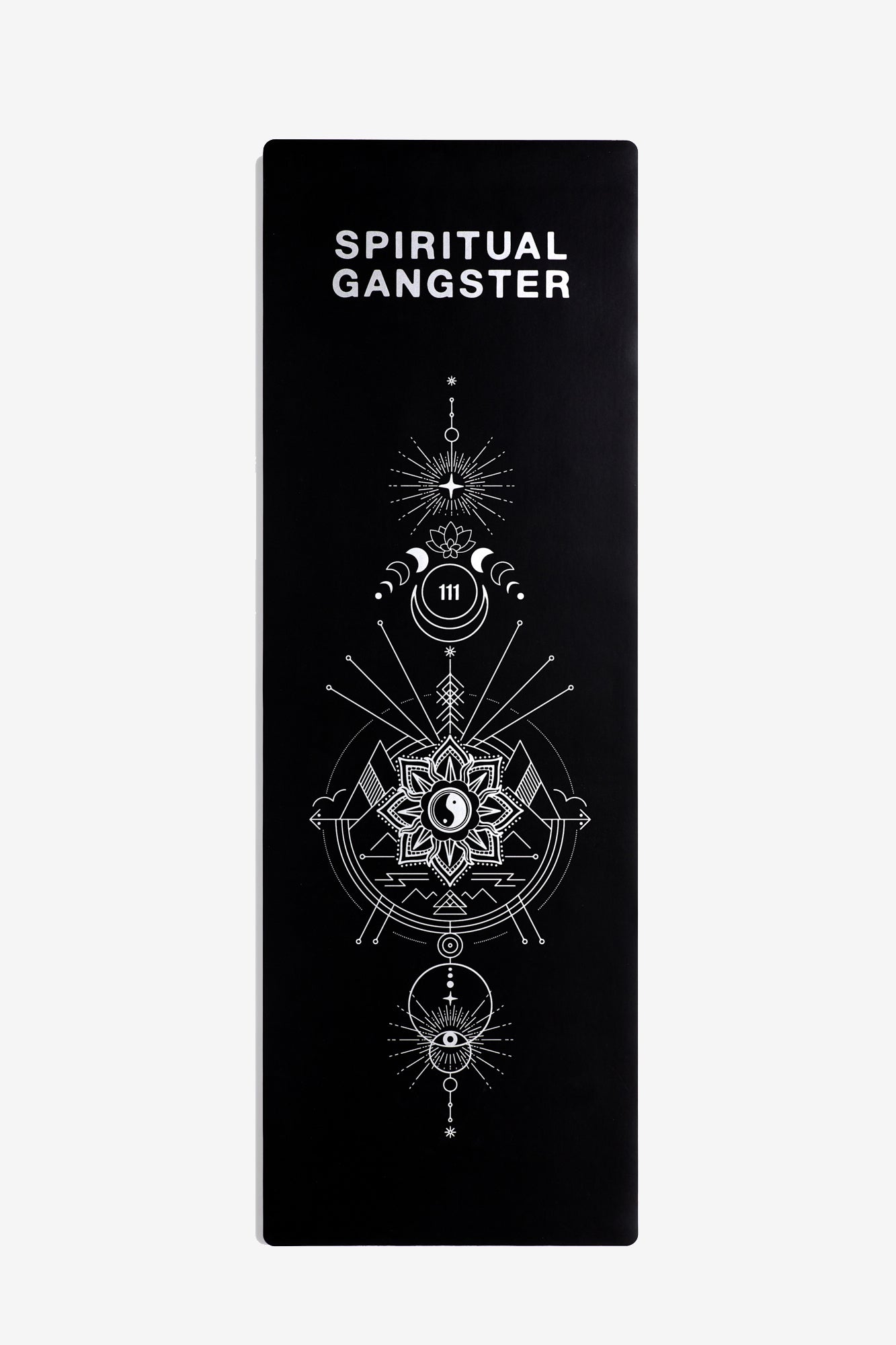 SPIRITUAL GANGSTER SG PRISM YOGA MAT BLACK