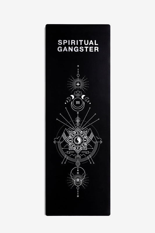 SPIRITUAL GANGSTER SG PRISM YOGA MAT BLACK