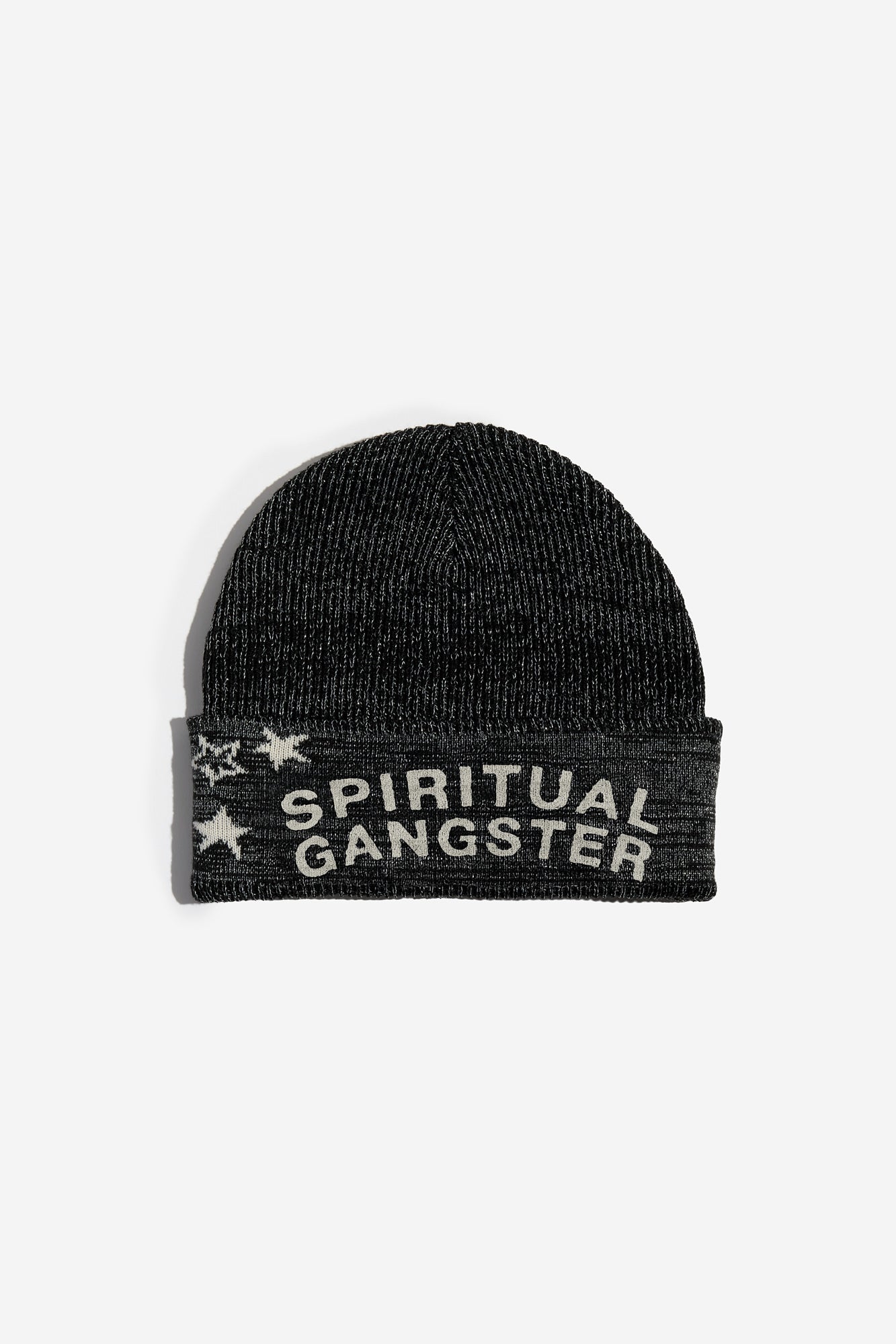 SPIRITUAL GANGSTER SPIRITUAL SHIMMER BEANIE BLACK