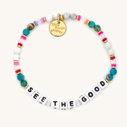 LITTLE WORDS PROJECT SEE THE GOOD BRACELET