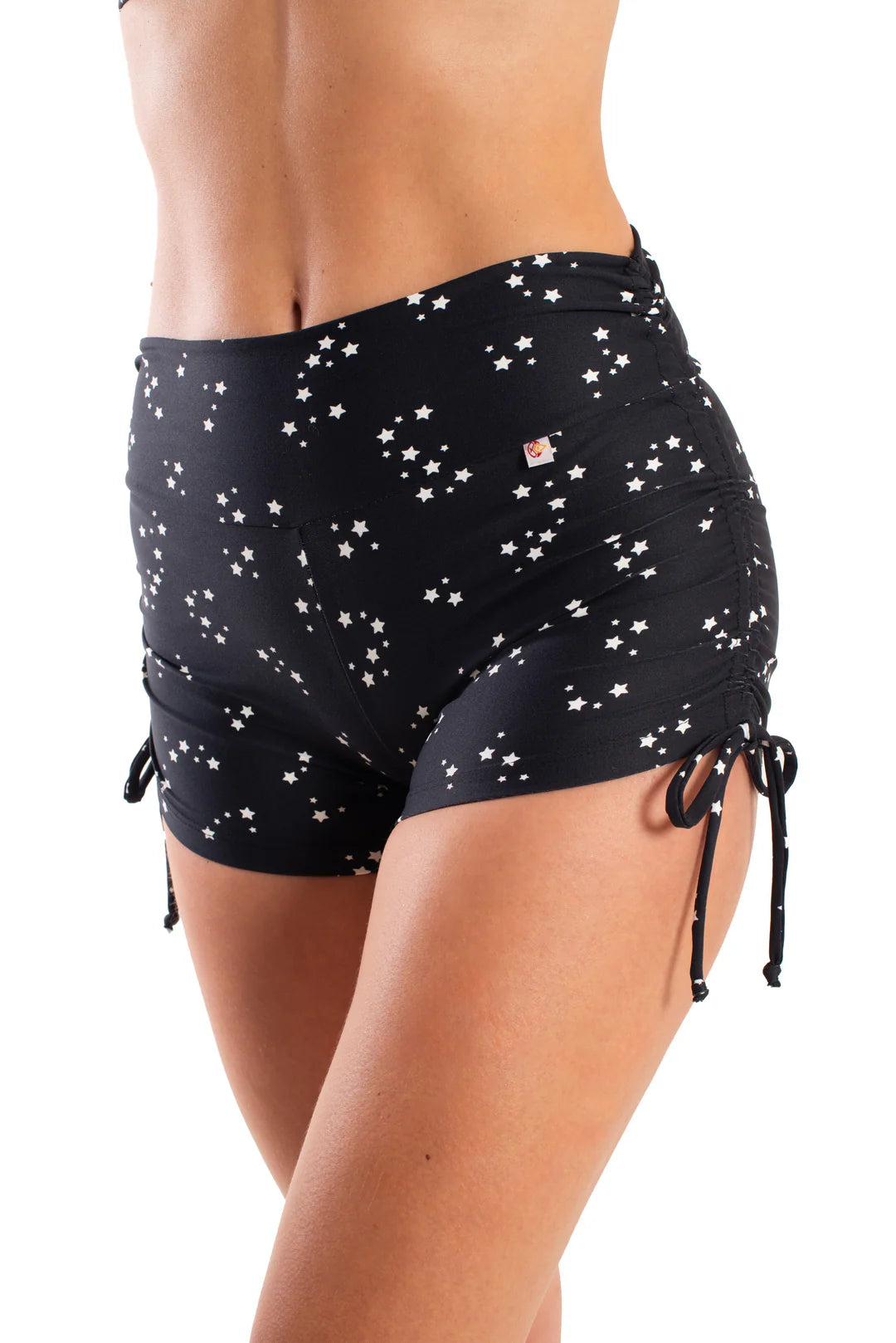 SHAKTI ACTIVEWEAR SIDE STRING ULTRA COOL FORM LIGHT SHORT ECO BLACK