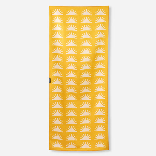 NOMADIX ORIGINAL YOGA TOWEL SUNSHINE AMBER SUN