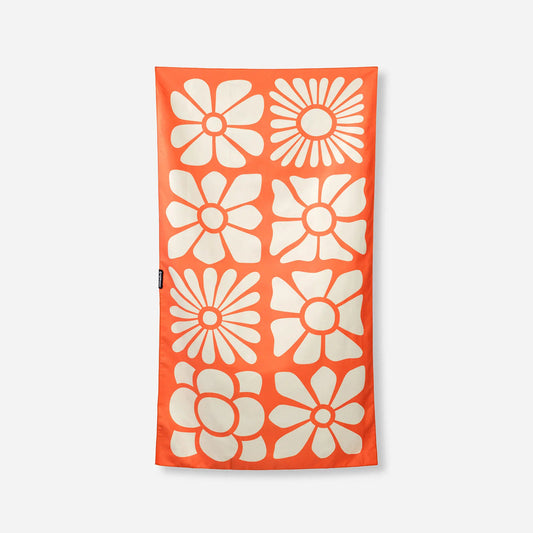 NOMADIX HAND TOWEL BIG FLOWERBED EXPEDITION ORANGE