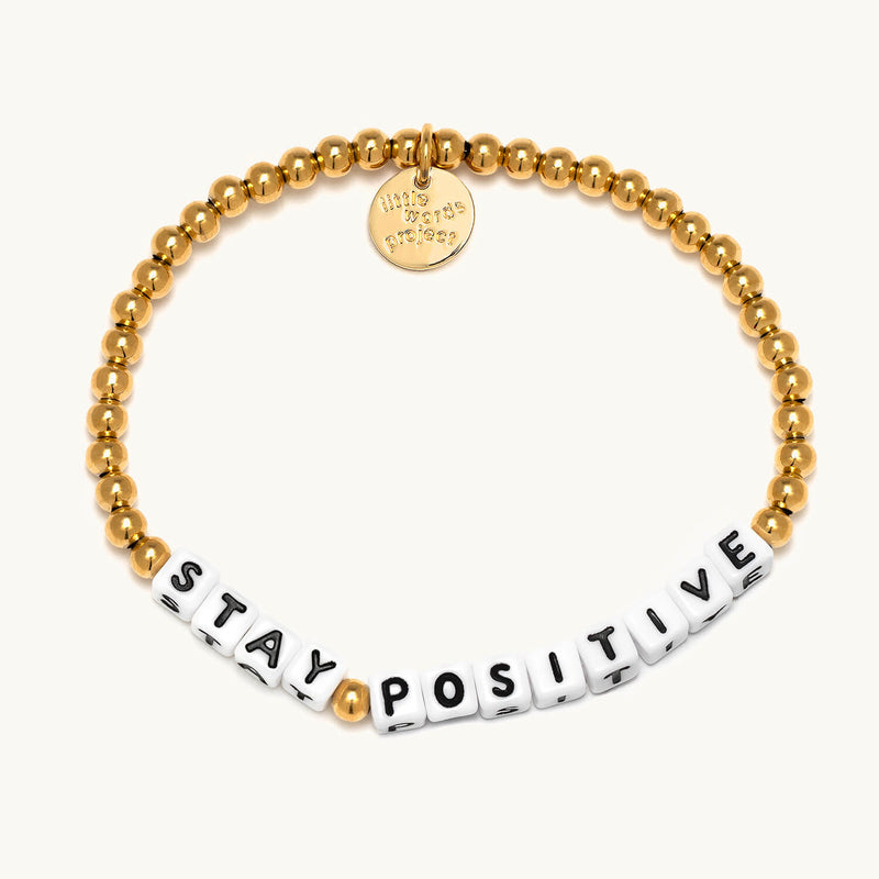 LITTLE WORDS PROJECT GOLD FILLED BRACELETS