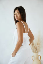 BLANCO BY NATURE ARIA PANT WHITE