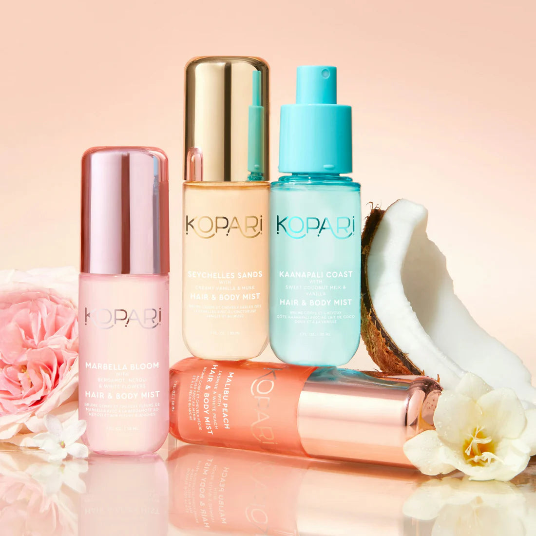 KOPARI NEW! Scents Of Paradise Hair & Body Mist Kit