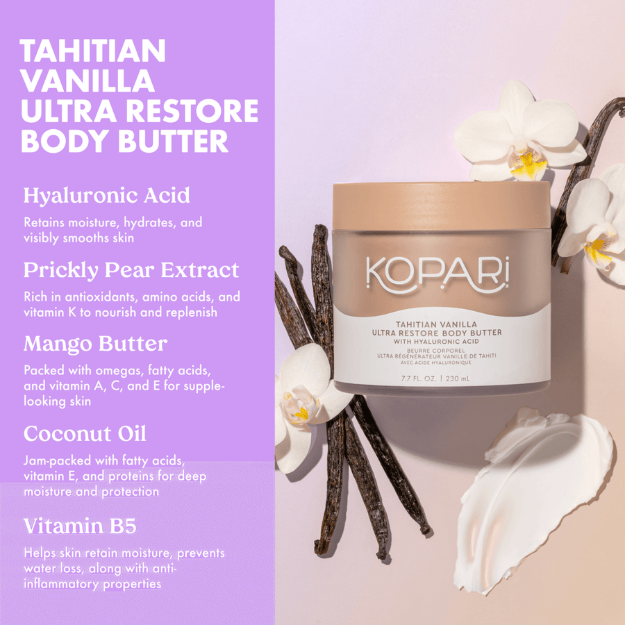 KOPARI TAHITIAN VANILLA ULTRA RESTORE BODY BUTTER