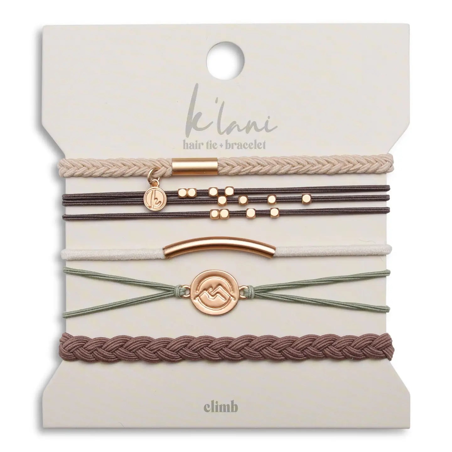 K'LANI HAIR TIE BRACELETS CLIMB