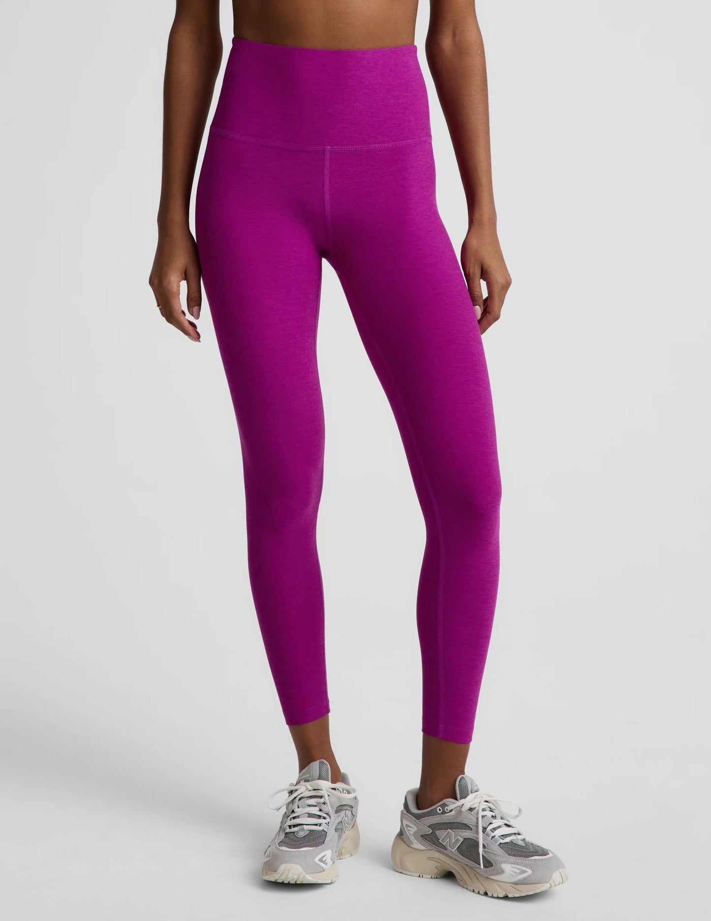 BEYOND YOGA SPACEDYE CAUGHT IN THE MIDI HIGH WAIST LEGGING BERRY BLISS