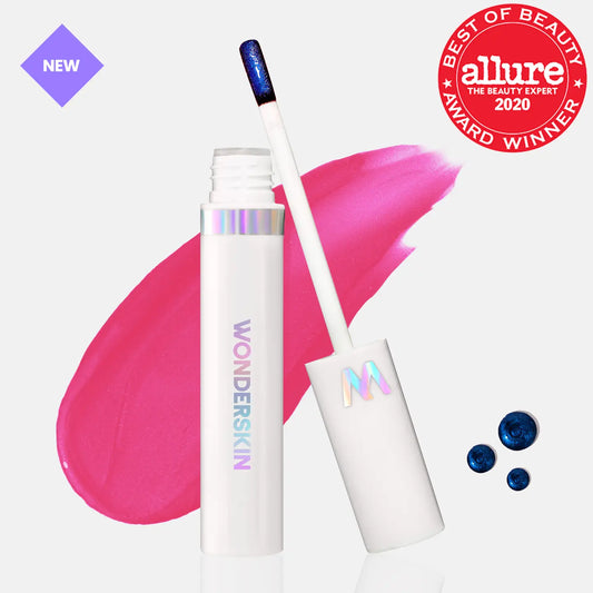 WONDERSKIN WONDER BLADING LIP STAIN MASQUE NEON ROSE (BUBBLEGUM PINK)