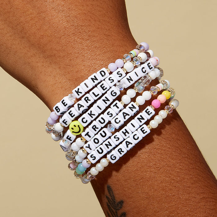 LITTLE WORDS PROJECT FEARLESS BRACELET