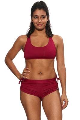 YOGABELA VITORIA YOGA SHORT CHERRY 1