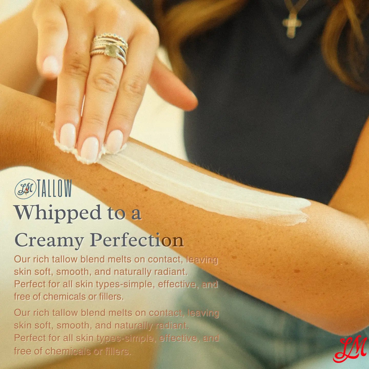 LADY MAY GRASS FED WHIPPED  BEEF TALLOW LAVENDER SCENT