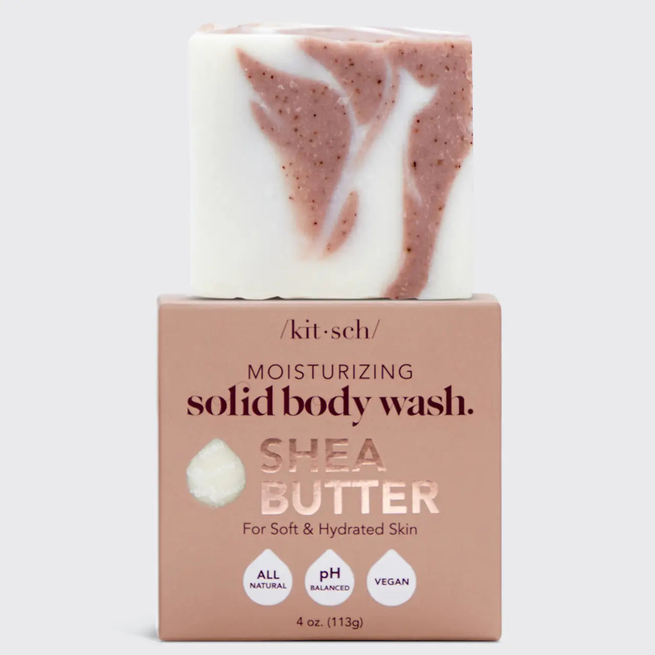 Kitsch Shea Butter Solid Body Wash Bar