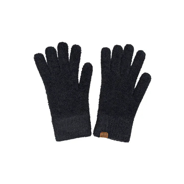 CC BEANIE  Plush Terry Chenille Gloves MULTIPLE COLORS