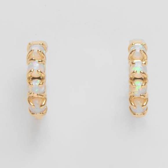 TRAMPS + THIEVES Sonata Opal Hoop Earrings